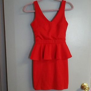 Peplum dress